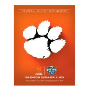 Clemson Tigers College Football Playoff 2018 Cotton Bowl Champions DVD